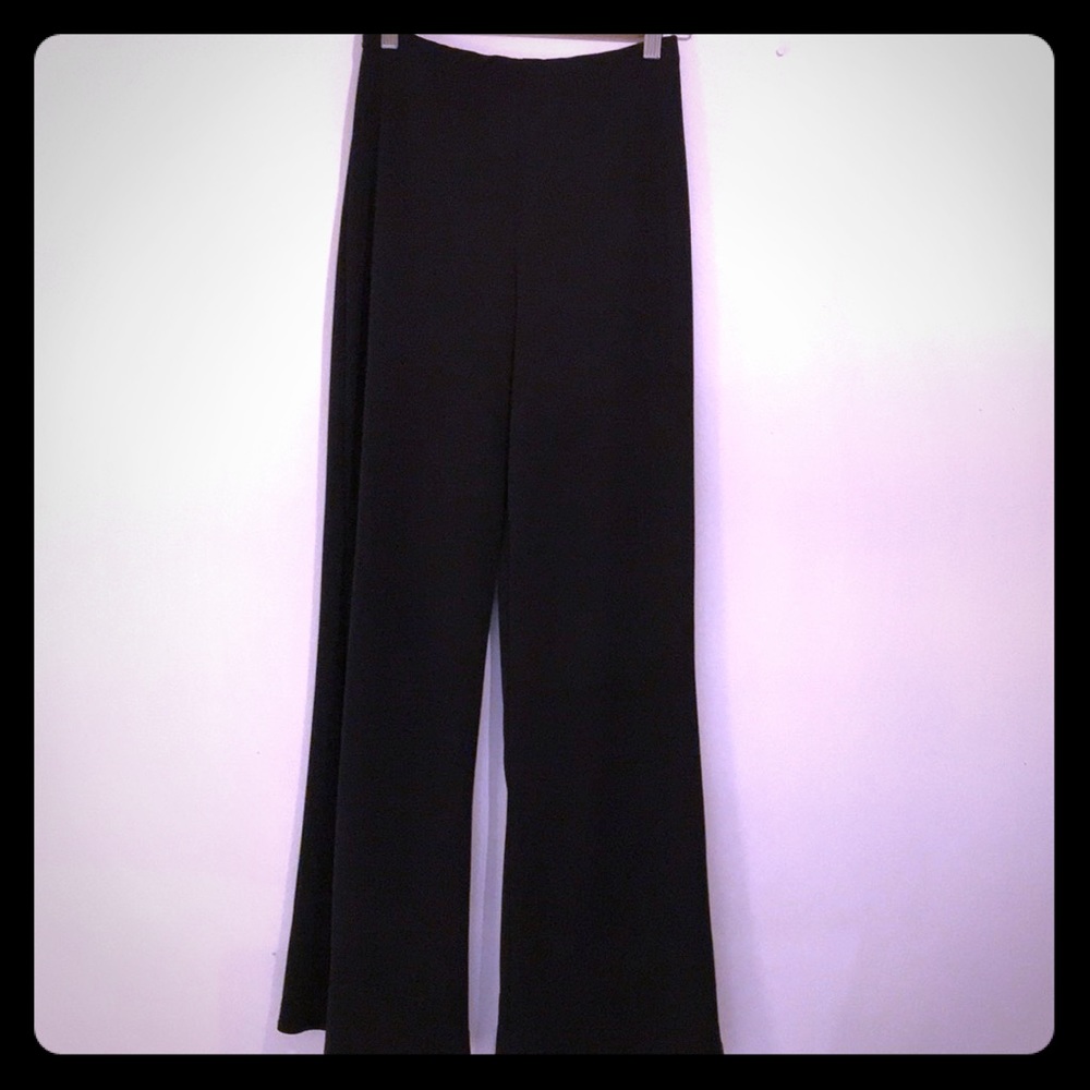 Wide leg slacks